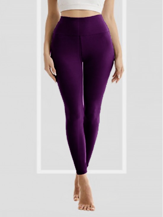 STRETCH FOOTLESS, FLEECE LINED TIGHTS STRETCH FOOTLESS, FLEECE LINED TIGHTS